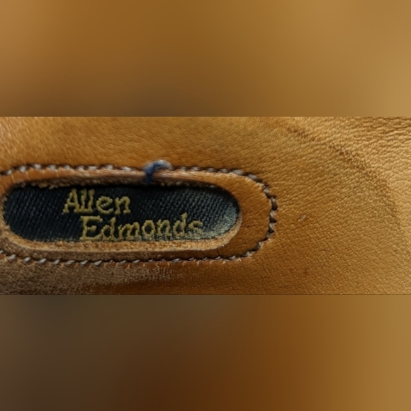 Allen Edmonds RANDOLPH (4809) Black Calfskin Leather Penny Loafers Sz 10.5E. Rep - Picture 10 of 11